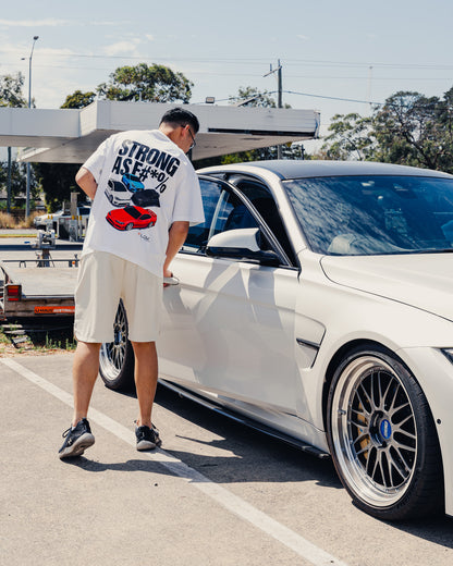 STRONG AS F#*% – Black Label Exclusive Oversize Tee