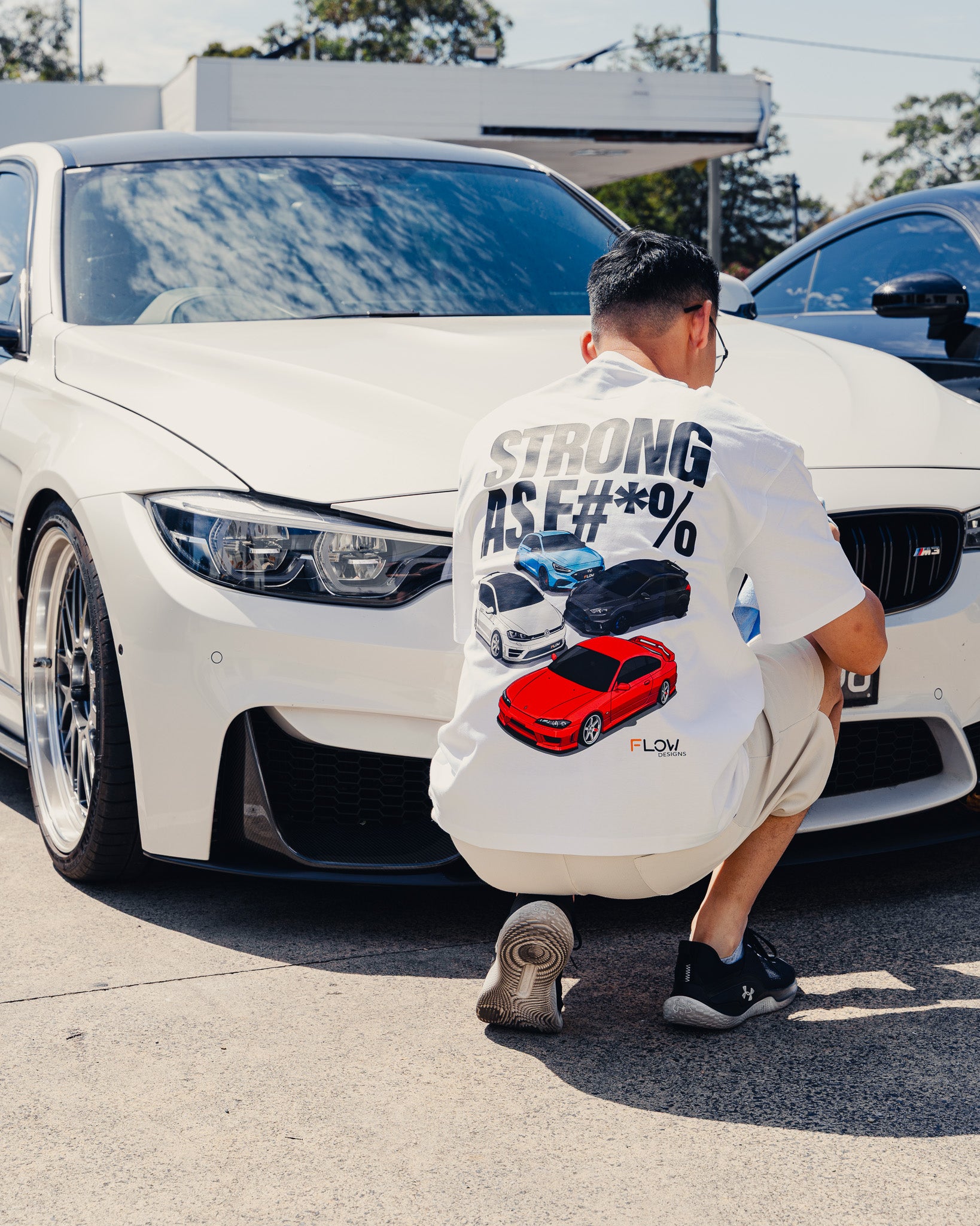 STRONG AS F#*% – Black Label Exclusive Oversize Tee