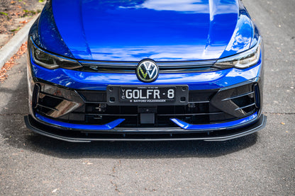 MK8.5 Golf R Front Lip Splitter Extensions (Pair)