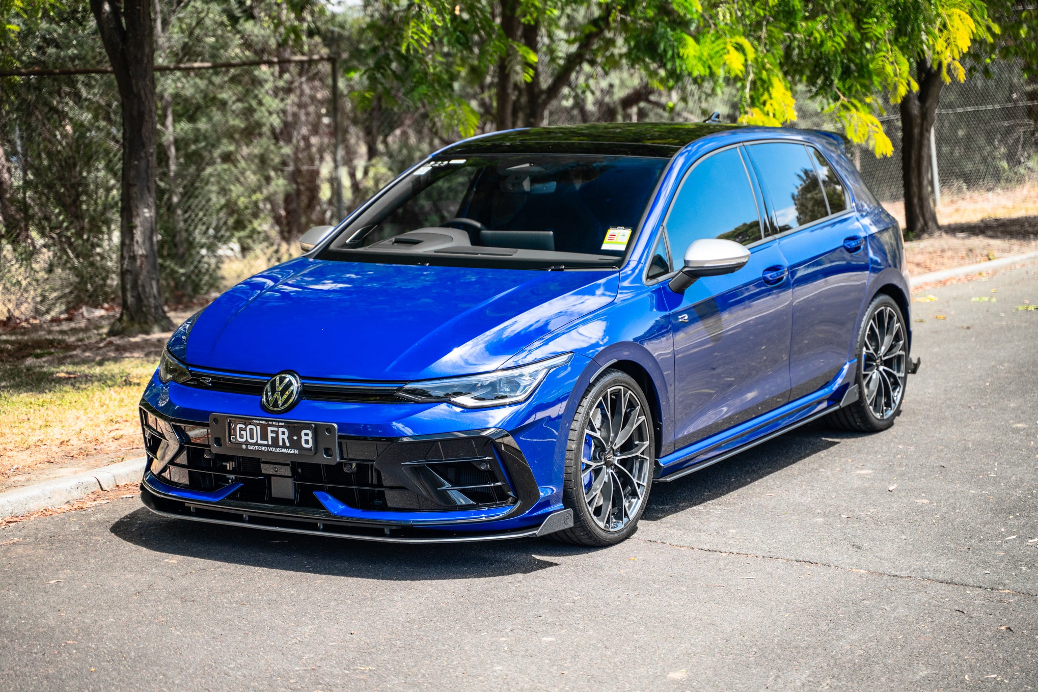 MK8.5 Golf R Front Lip Splitter Winglets (Pair)