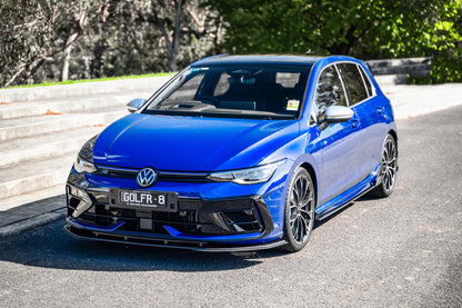 MK8.5 Golf R Front Lip Splitter Extensions (Pair)