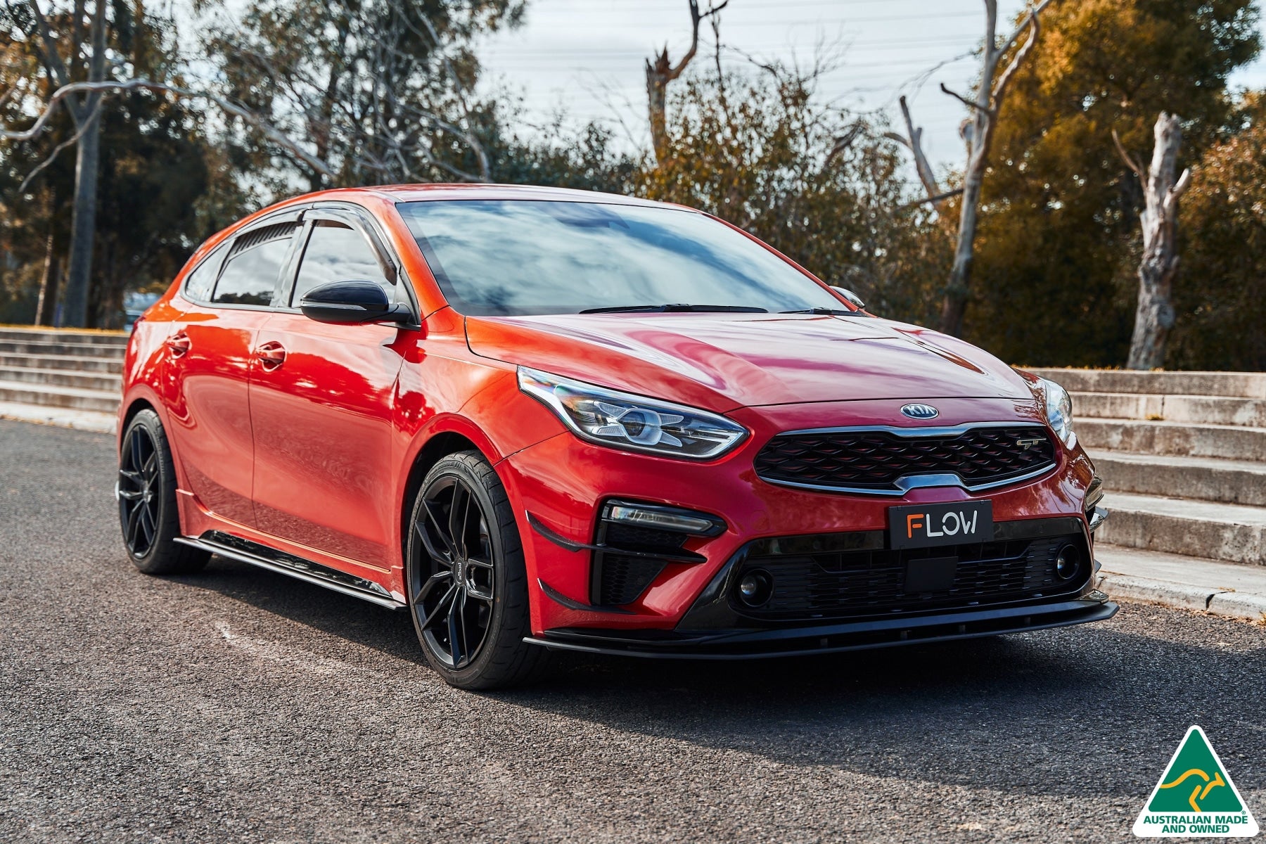 2018-2020 Cerato Gt (Pfl) Front Bumper Canards Accessories