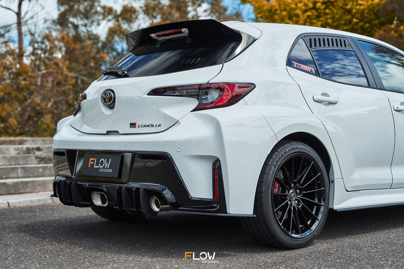 Buy Toyota Corolla GR Rear Spoiler Extensions Online | Flow Designs ...