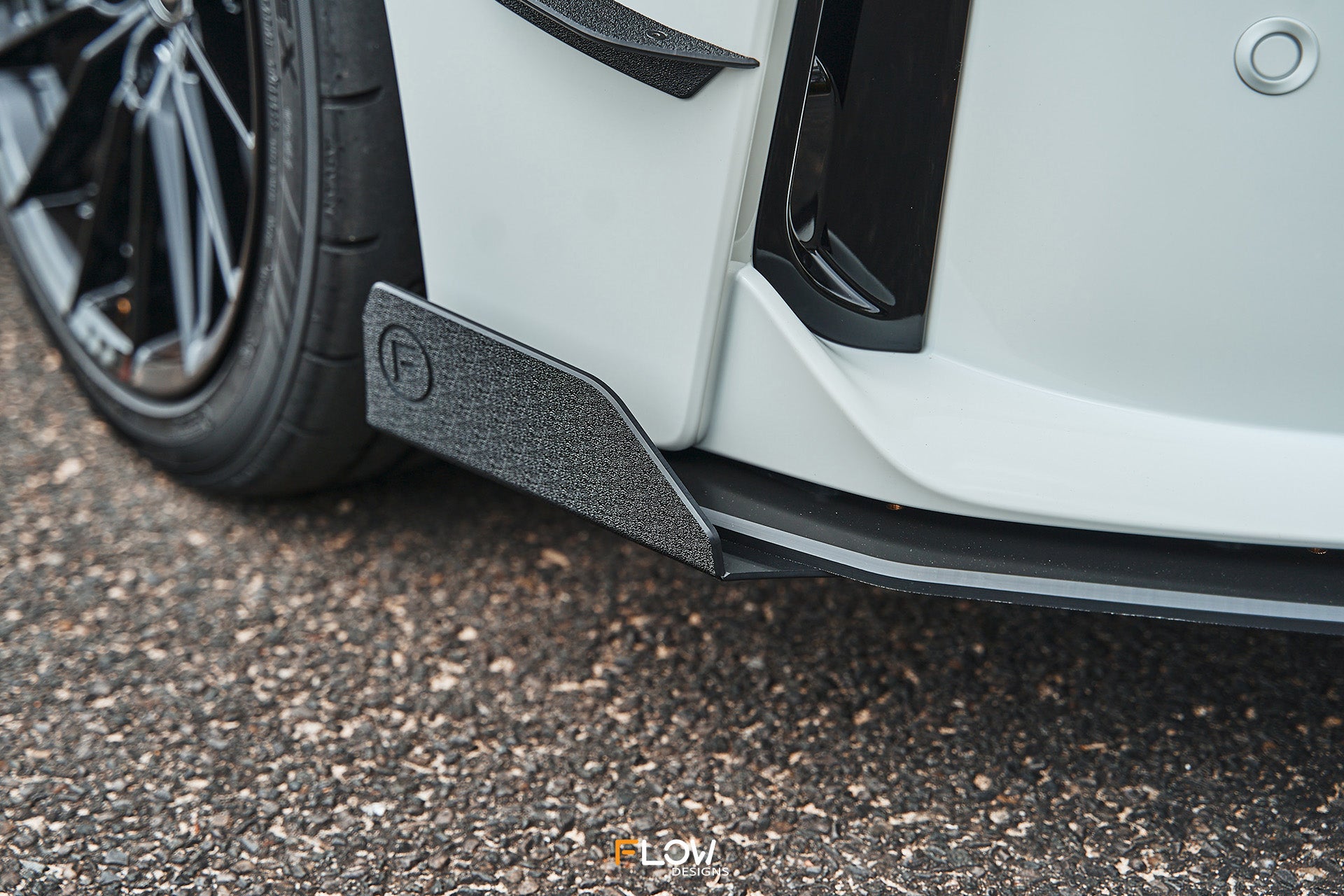 Corolla GR Chassis Mounted Front Lip Splitter (GLOSS)