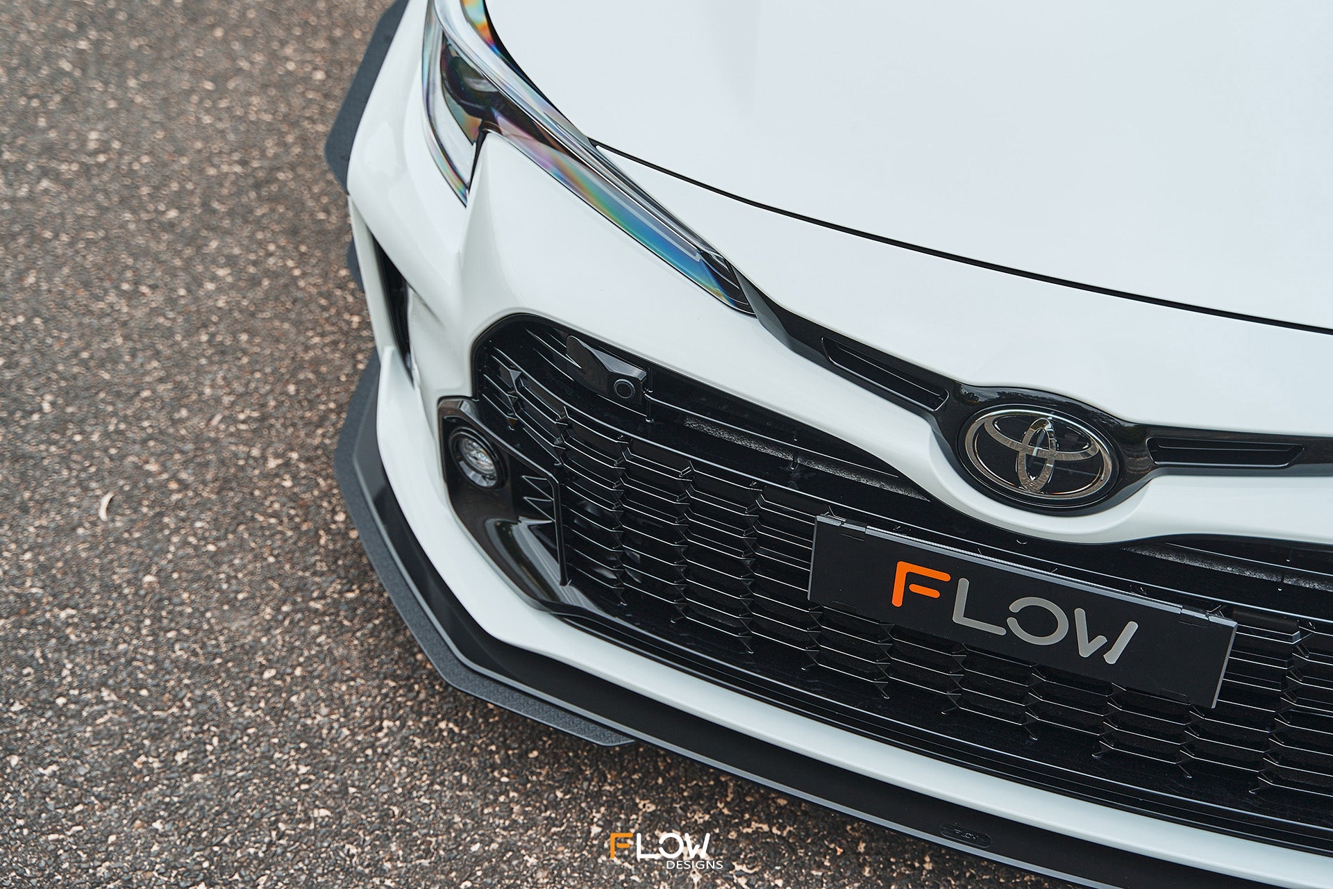 Corolla GR Chassis Mounted Front Lip Splitter (GLOSS)