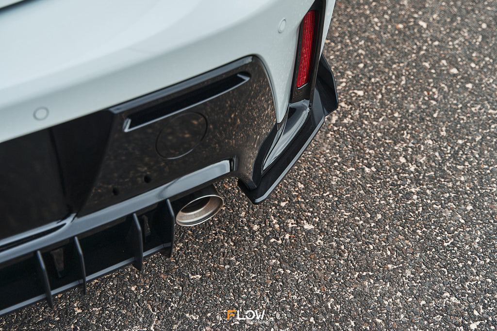 Vis Racing Gr Corolla Rear Diffuser Buy Toyota Corolla GR Flow-Lock Rear Diffusers (GLOSS) Online | Flow ...