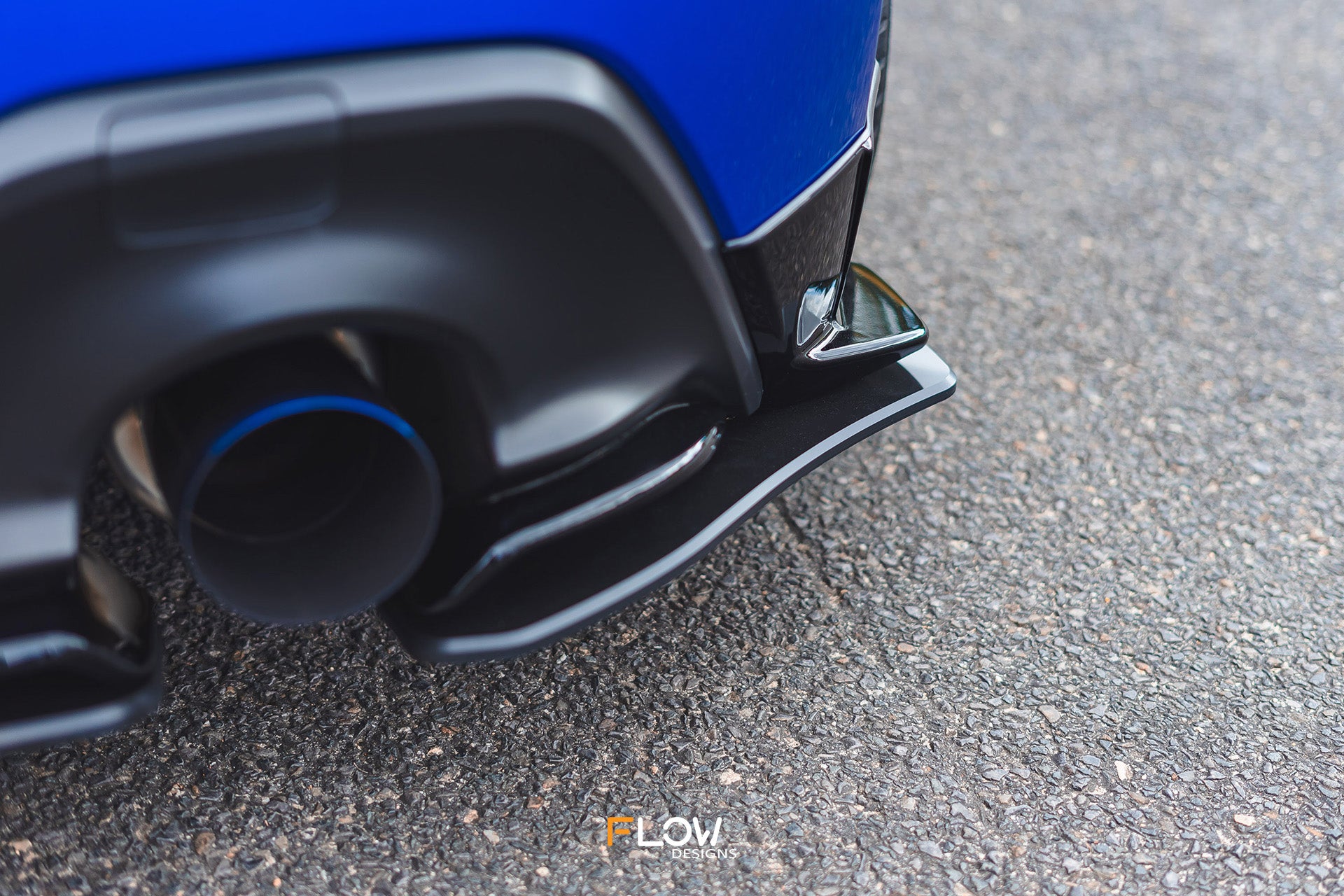 ZD8 BRZ STI Rear Spats (GLOSS; Pair)