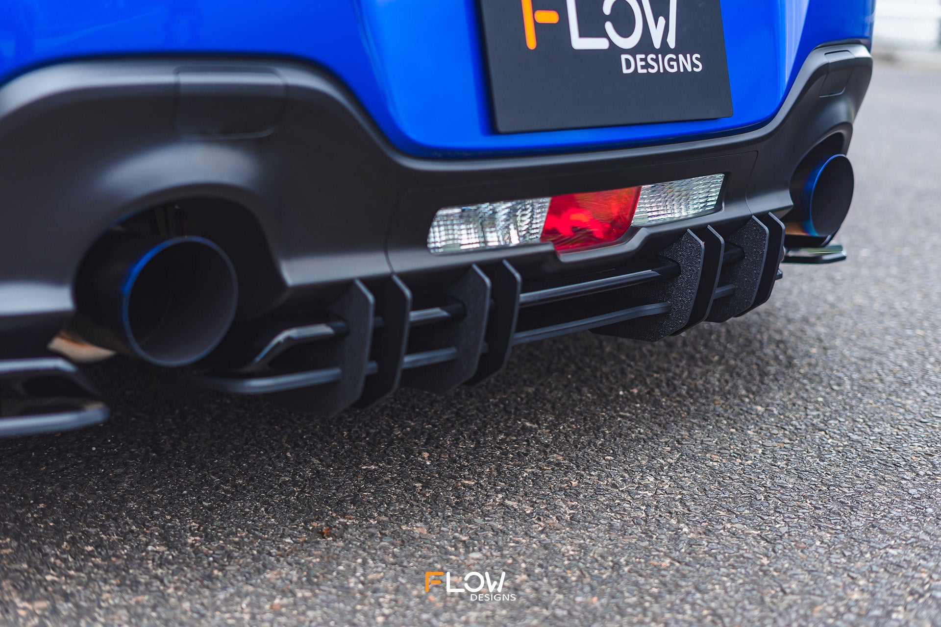 ZD8 BRZ STI Flow-Lock Rear Diffuser (GLOSS)