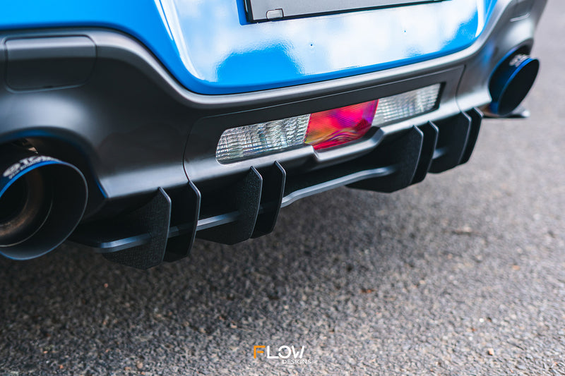 ZN8 GR86 Flow-Lock Rear Diffuser (TEXTURED)