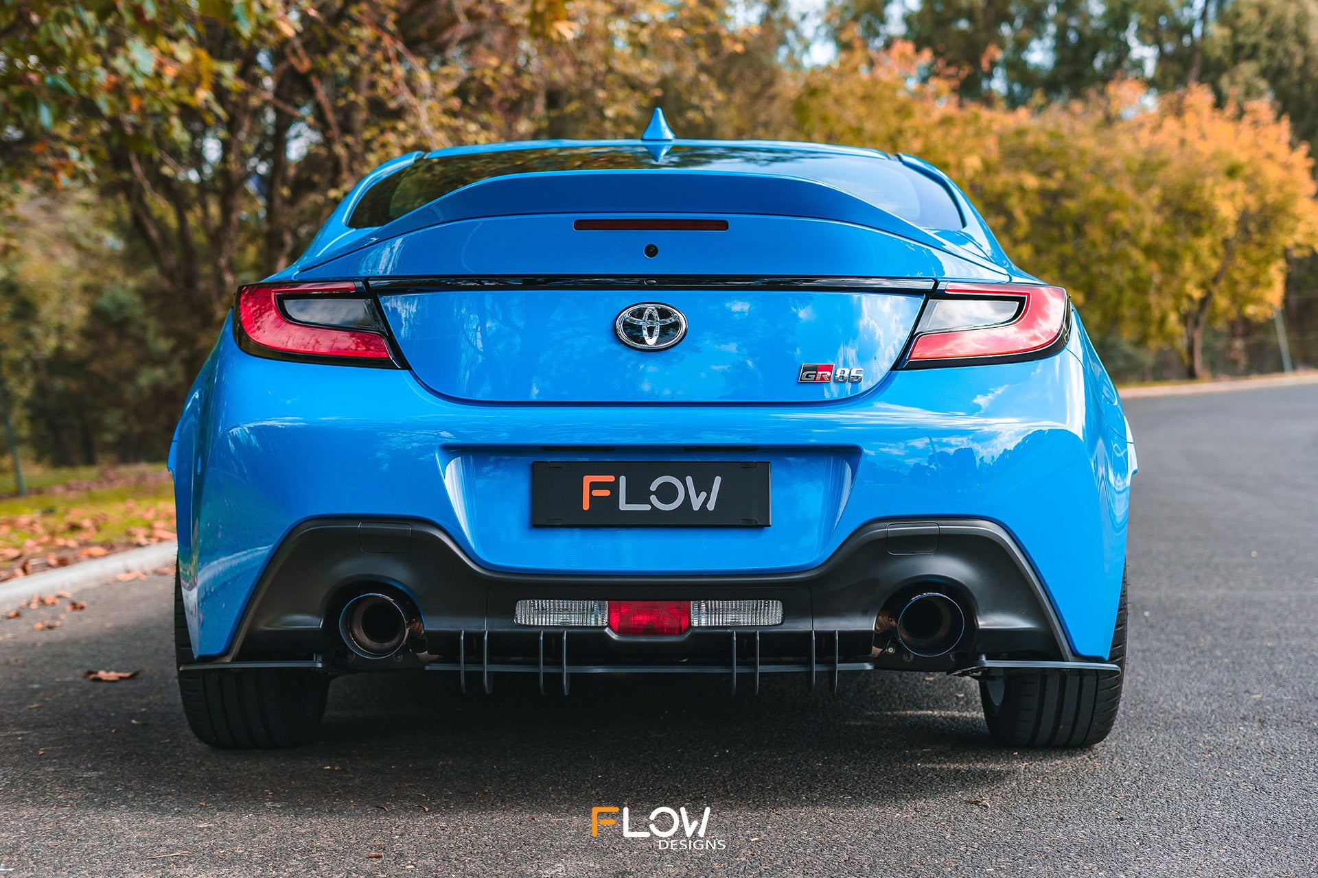 ZN8 GR86 Flow-Lock Rear Diffuser (TEXTURED)