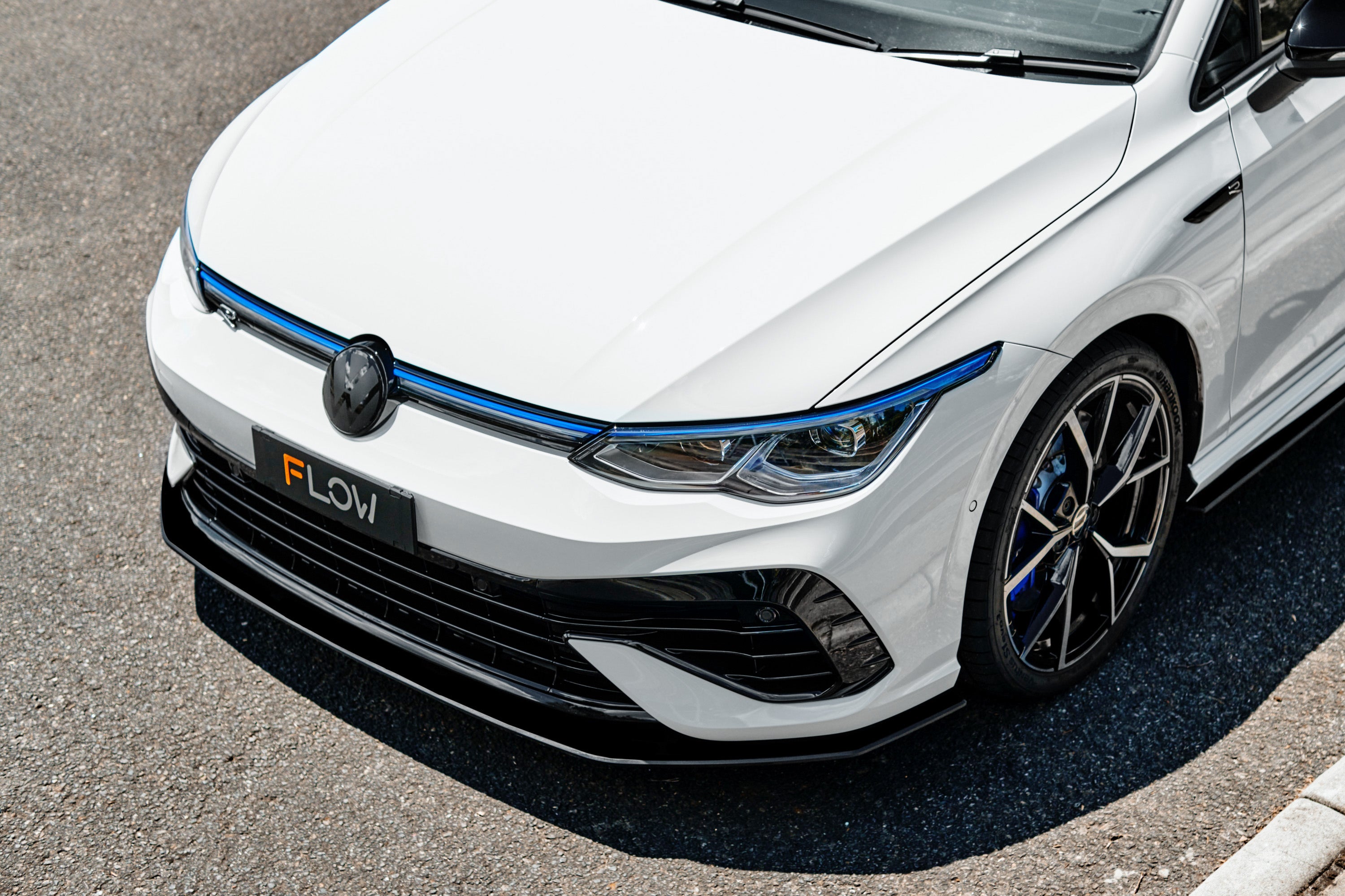 MK8 Golf R Chassis Mounted Front Lip Splitter