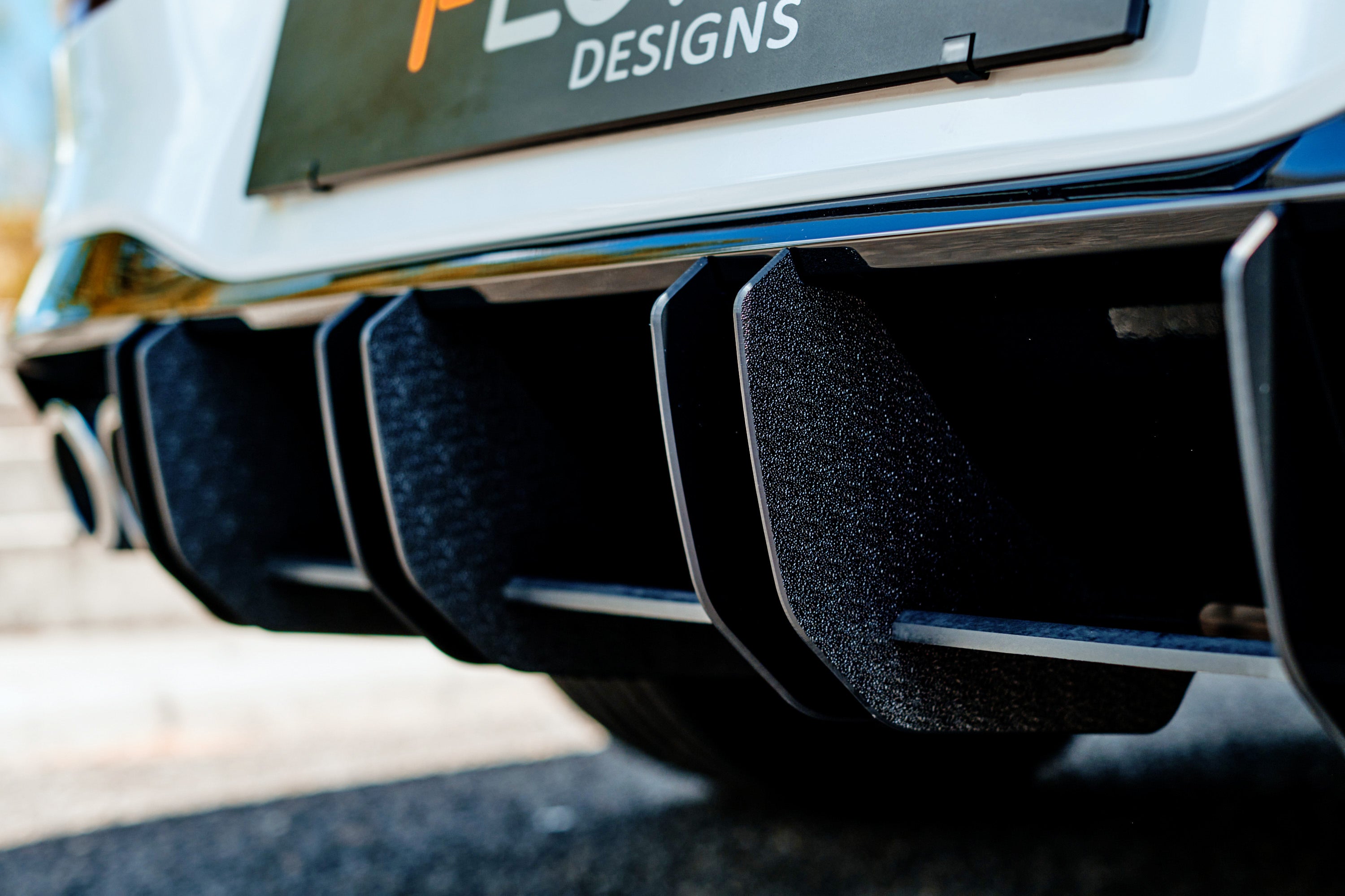 MK8 Golf R Flow-Lock Rear Diffuser