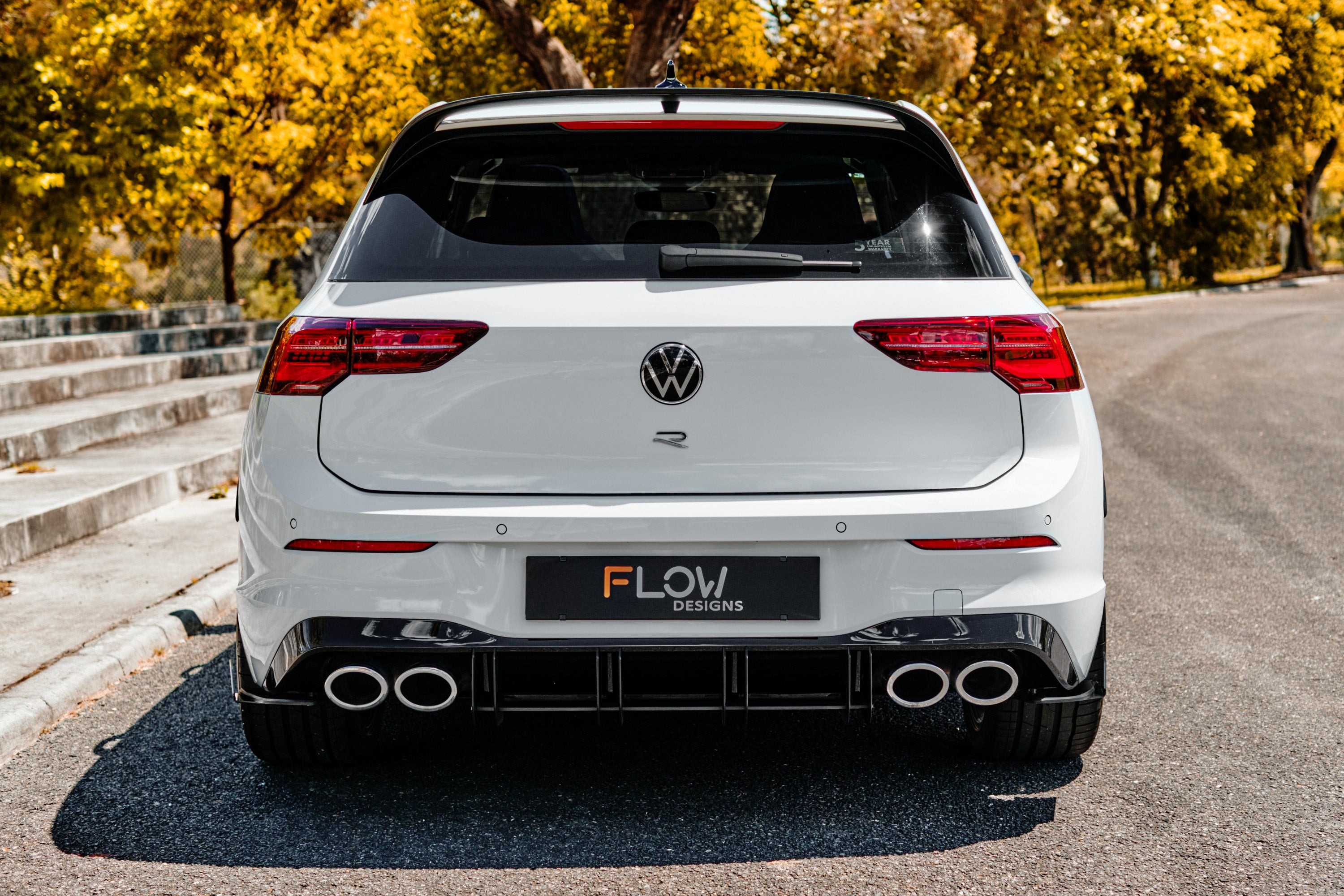 MK8 Golf R Flow-Lock Rear Diffuser