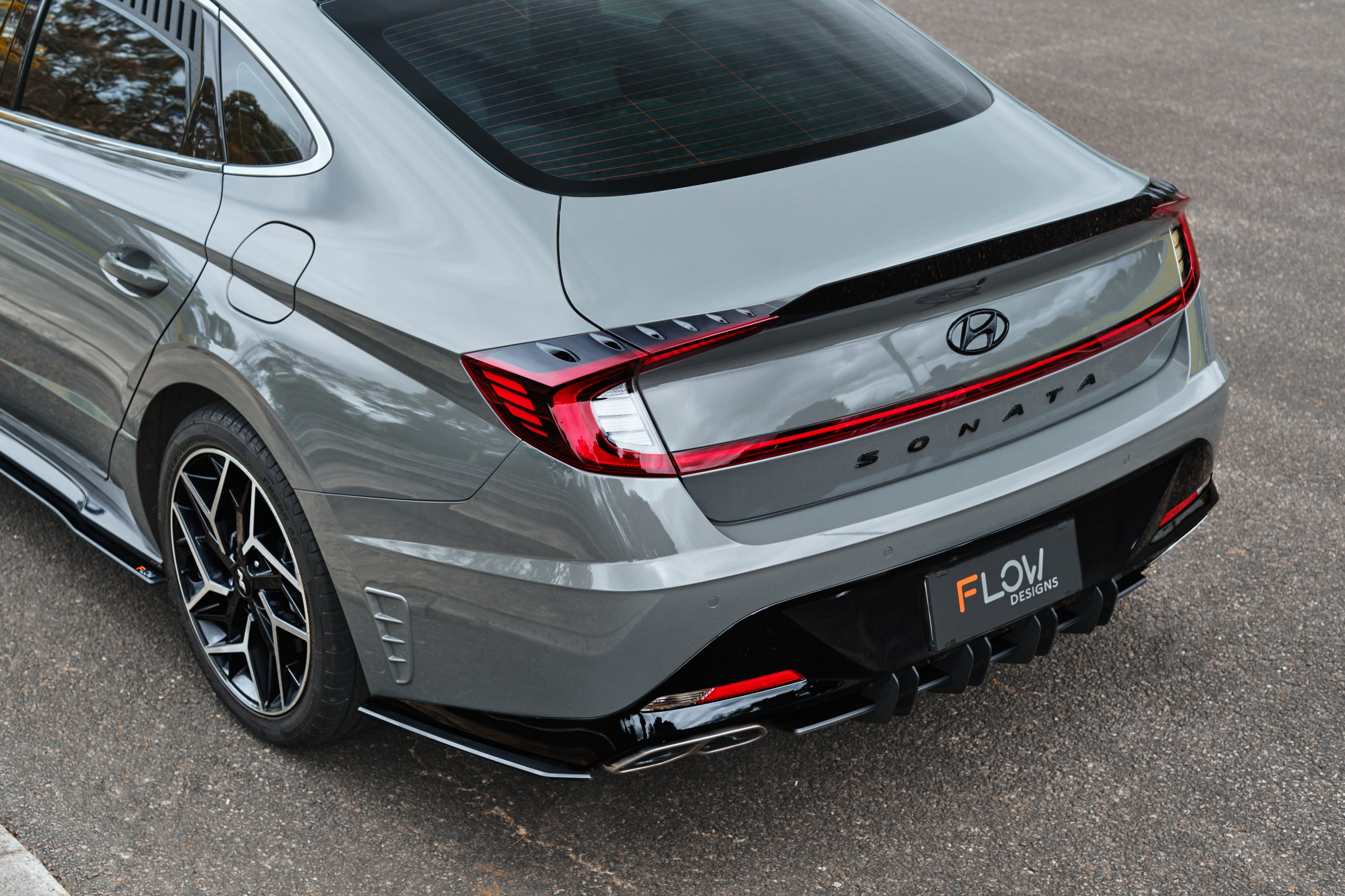 DN8 Sonata N Line 2020+ Flow-Lock Rear Diffuser