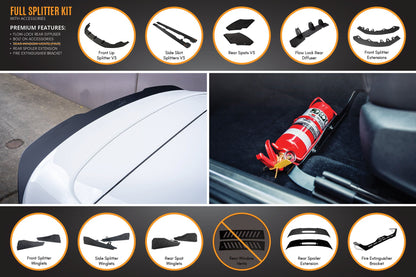 MK6 Golf GTI Full Lip Splitter Set