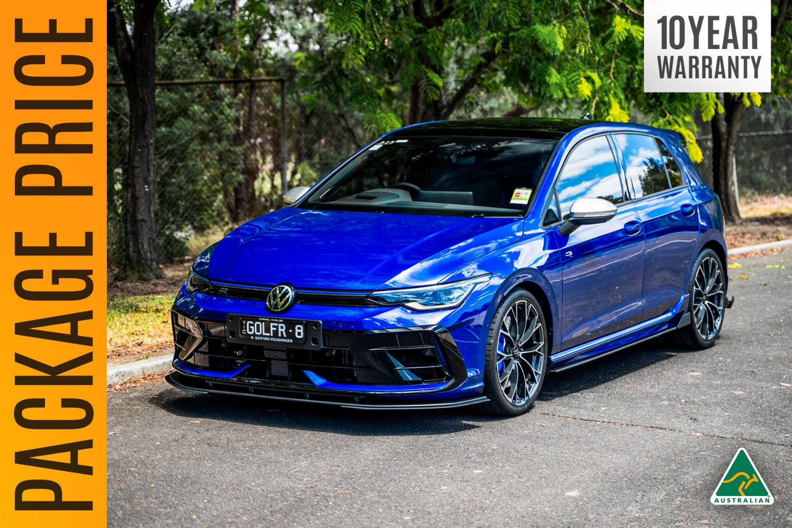 MK8.5 Golf R Full Lip Splitter Set