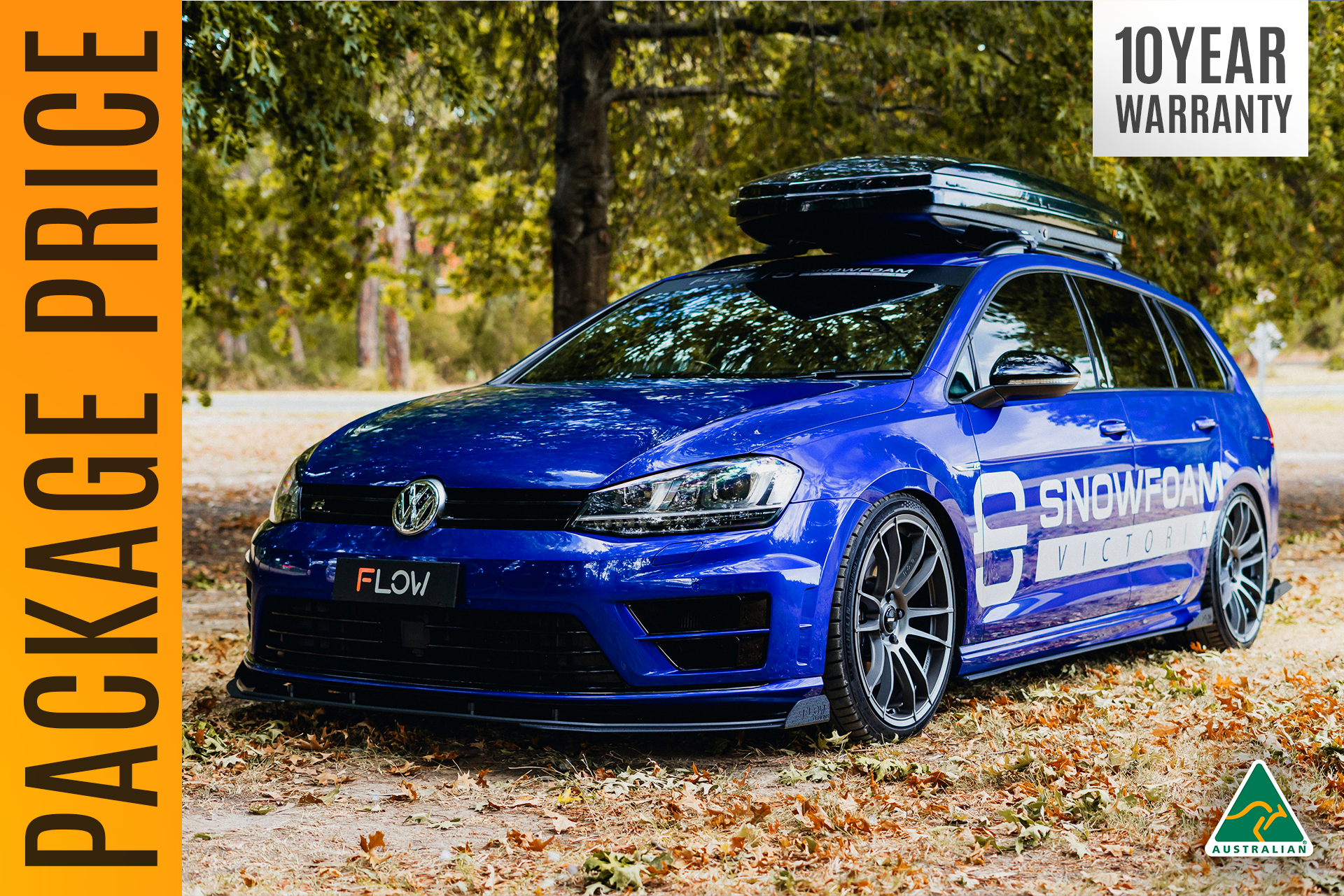 MK7 Golf R Wagon - Full Lip Splitter Set