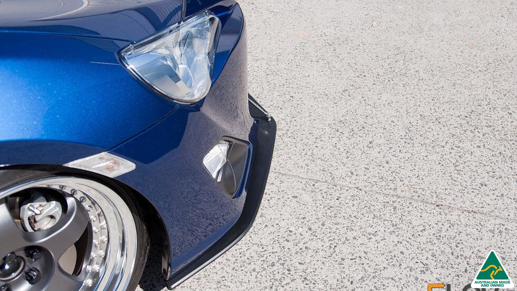 Blue Toyota 86 Front Splitter