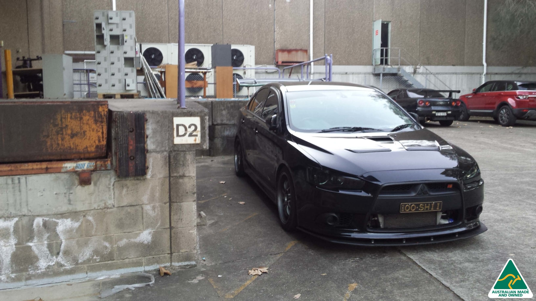 Mitsubishi Lancer Ralliart Front Splitter | Flow Designs Australia