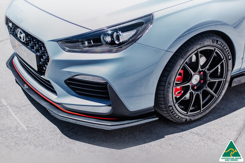 i30N Hatch PD (2018-2020) Front Lip Splitter Extensions (Pair)