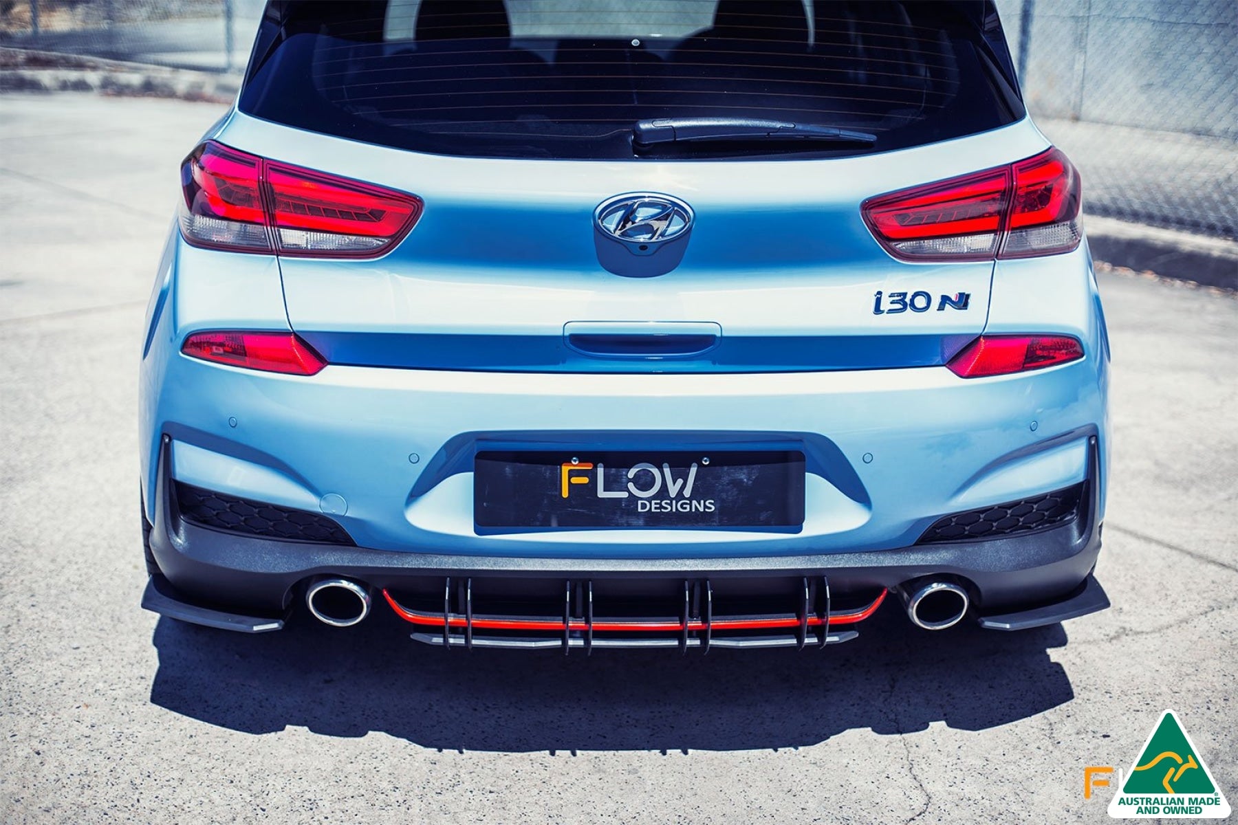 i30N Hatch PD (2018-2020) Flow-Lock Rear Diffuser