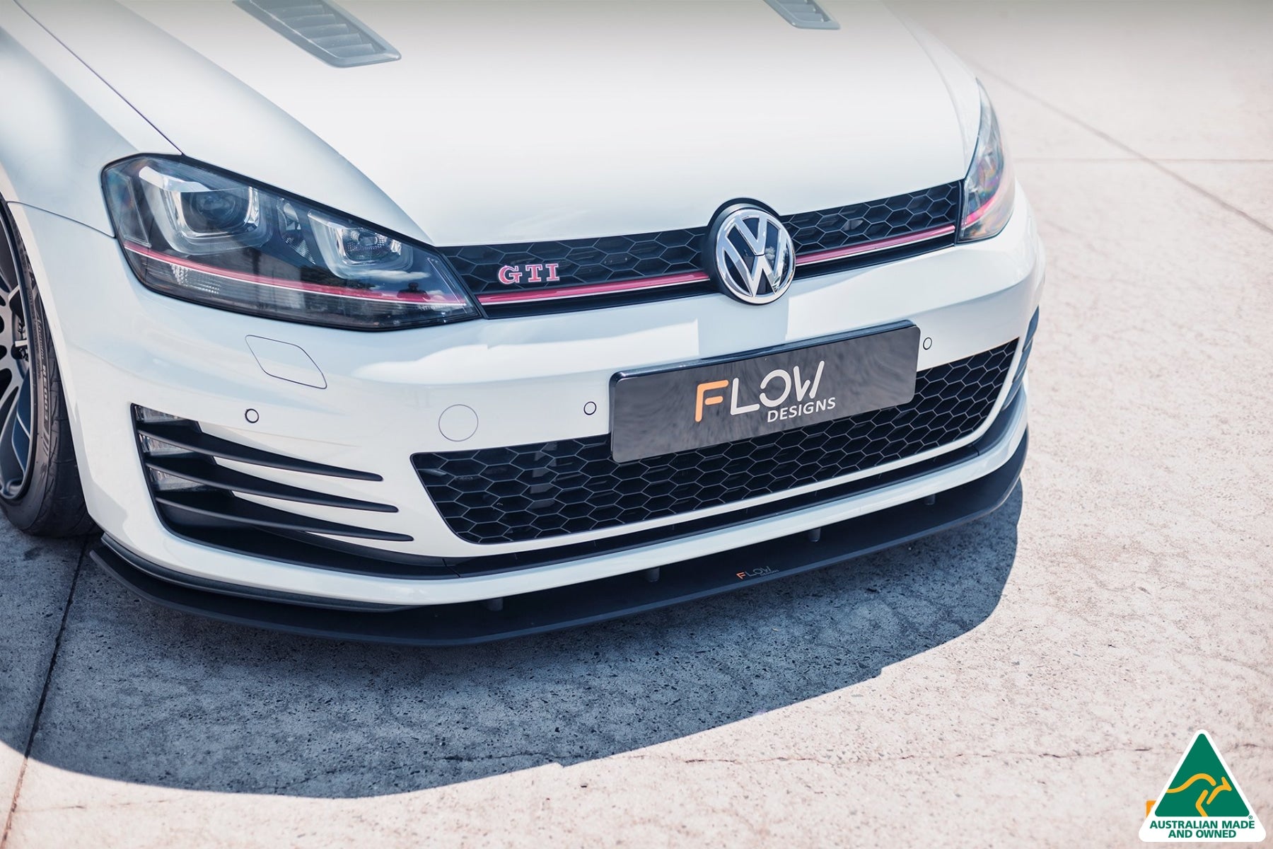 Volkswagen MK7 Golf GTI (2012-2016) Front Lip Splitter Extensions