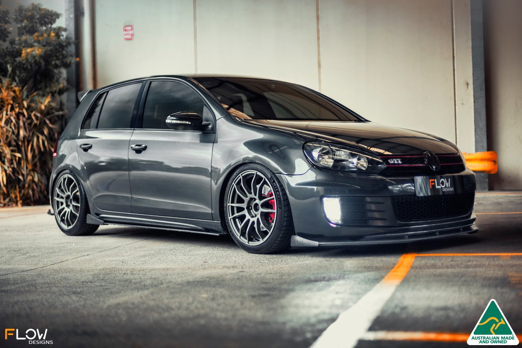 MK6 Golf GTI Front Lip Splitter V3