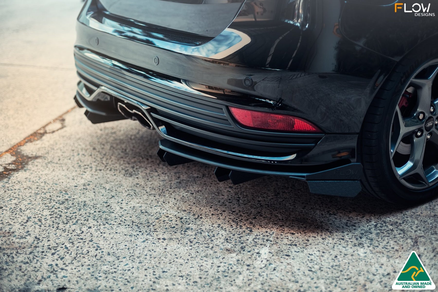 MK3.5 Focus ST (Facelift) Rear Diffuser Set