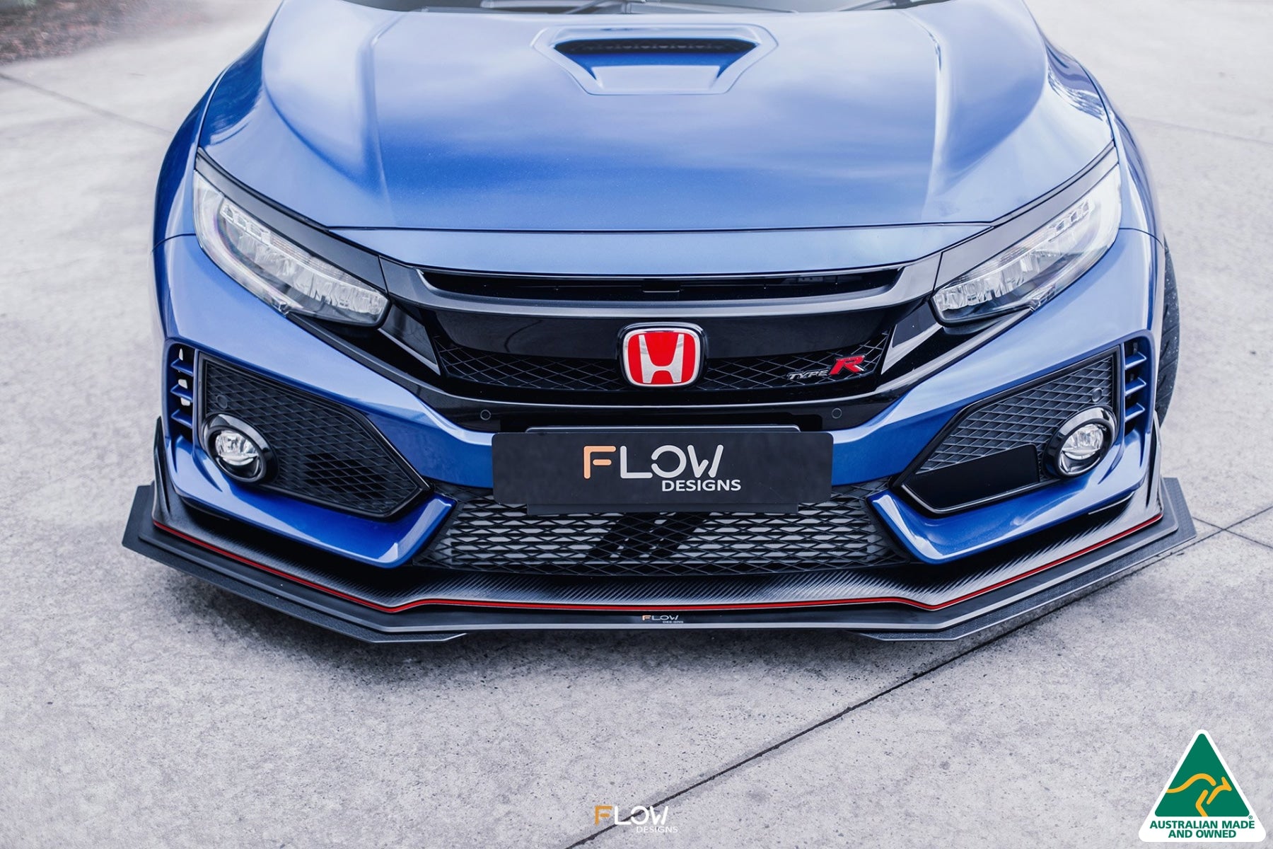 FK8 Civic Type R Front Lip Splitter