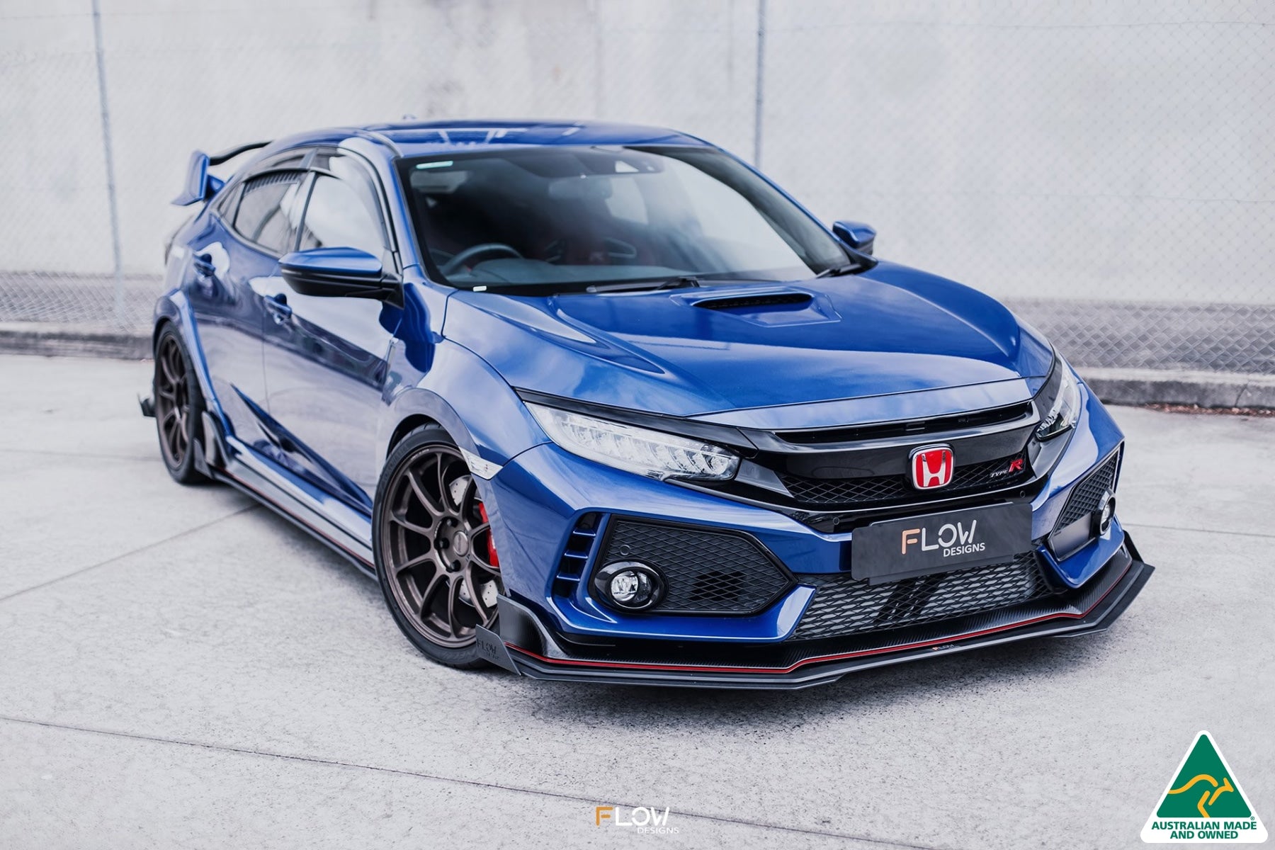 FK8 Civic Type R Front Lip Splitter