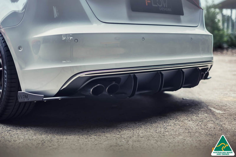 Buy Audi S3 8V PFL Rear Flow-Lock Diffuser | Flow Designs Australia