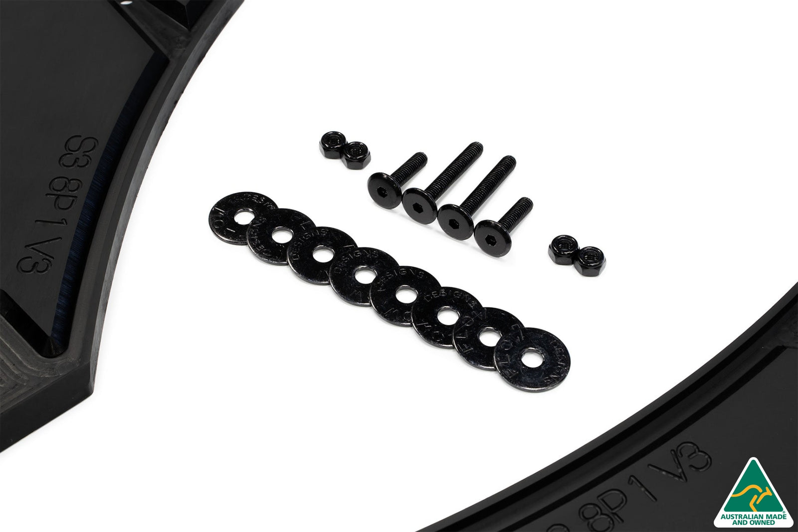 Buy Audi S3 8P Hatch (PFL) Rear Spats V3 Online | Flow Designs Australia