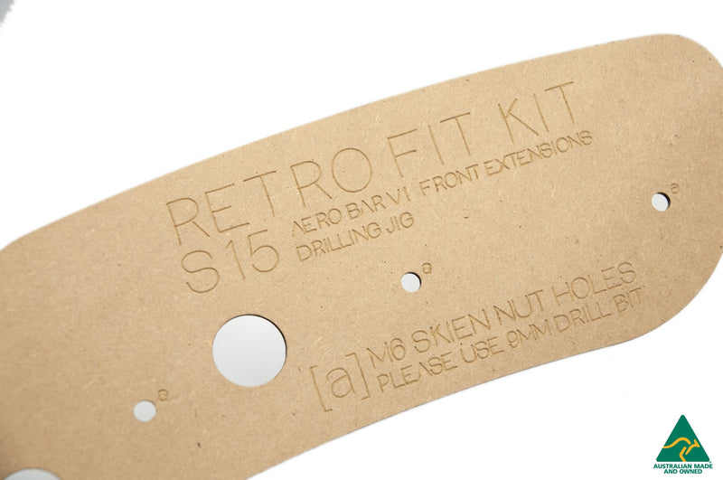 S15 / 200SX Aero Front Lip Splitter Extension Retrofit Kit