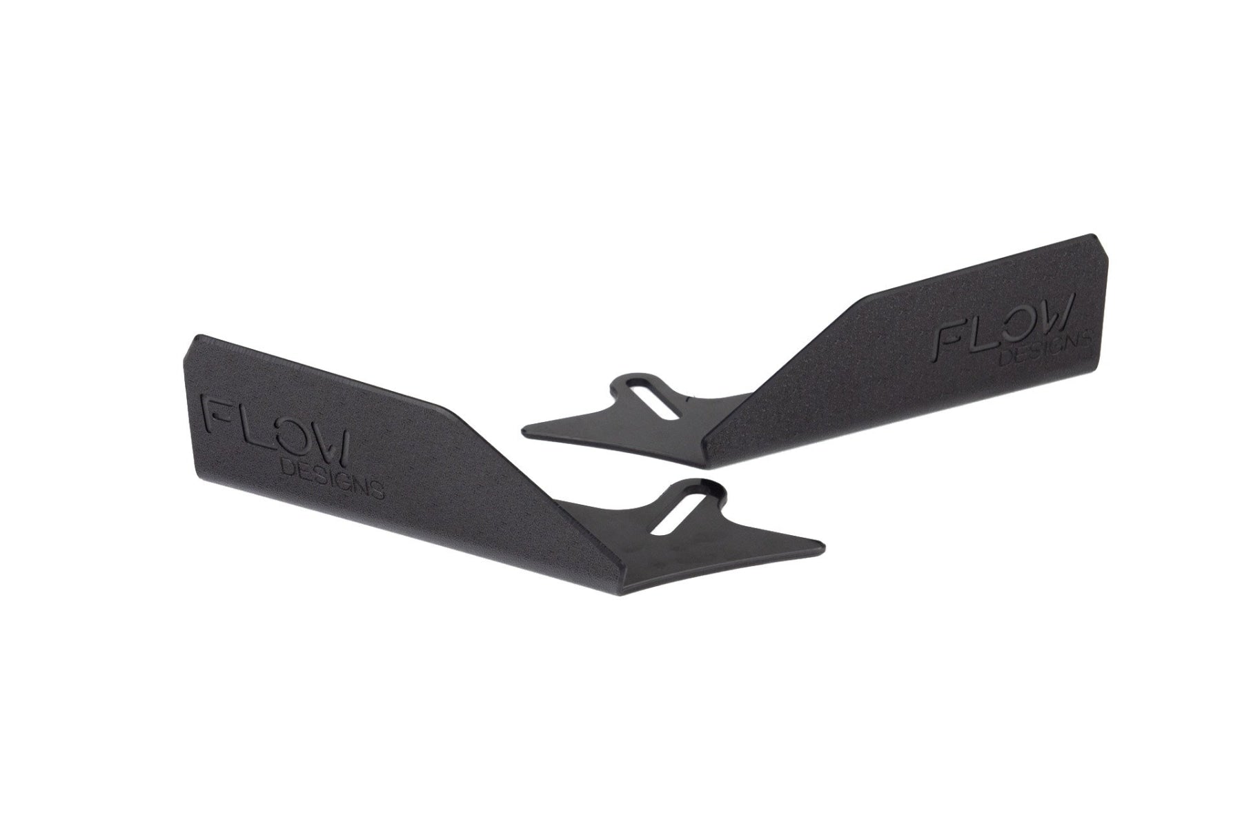 Buy Ford Mustang S550 FN Front Splitter Winglets Online | Flow Designs ...