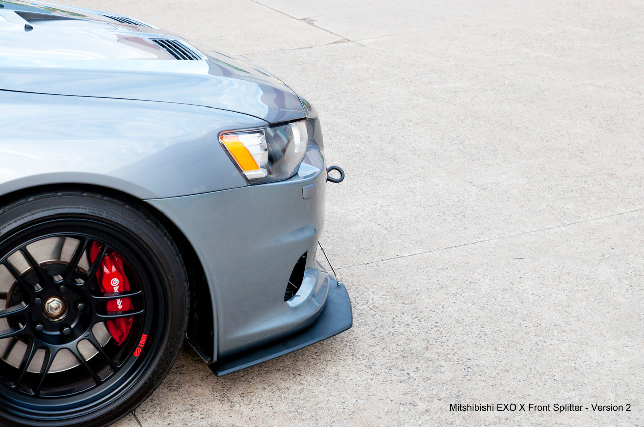 Lancer Evolution X Full Lip Splitter Set