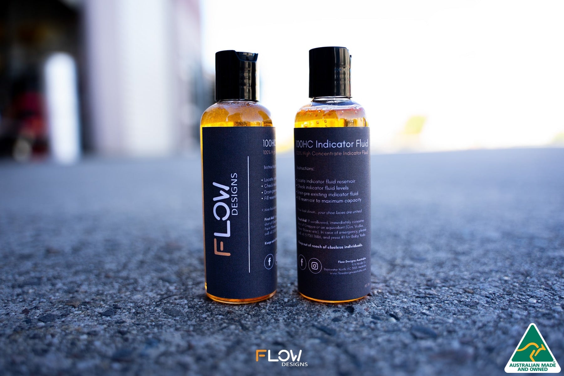 Flow Designs 100HC Indicator Fluid (Concentrate)