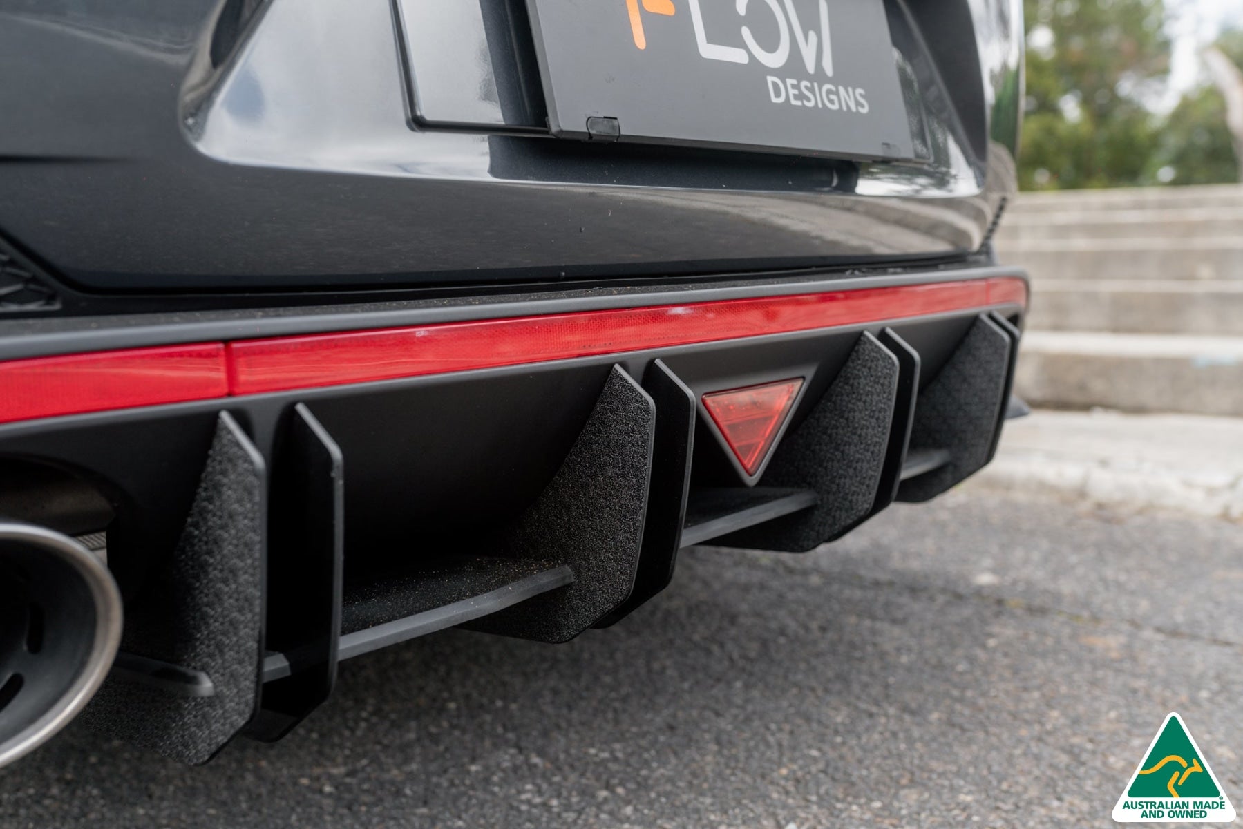 i30N Fastback PD FL 2022+ Flow-Lock Rear Diffuser