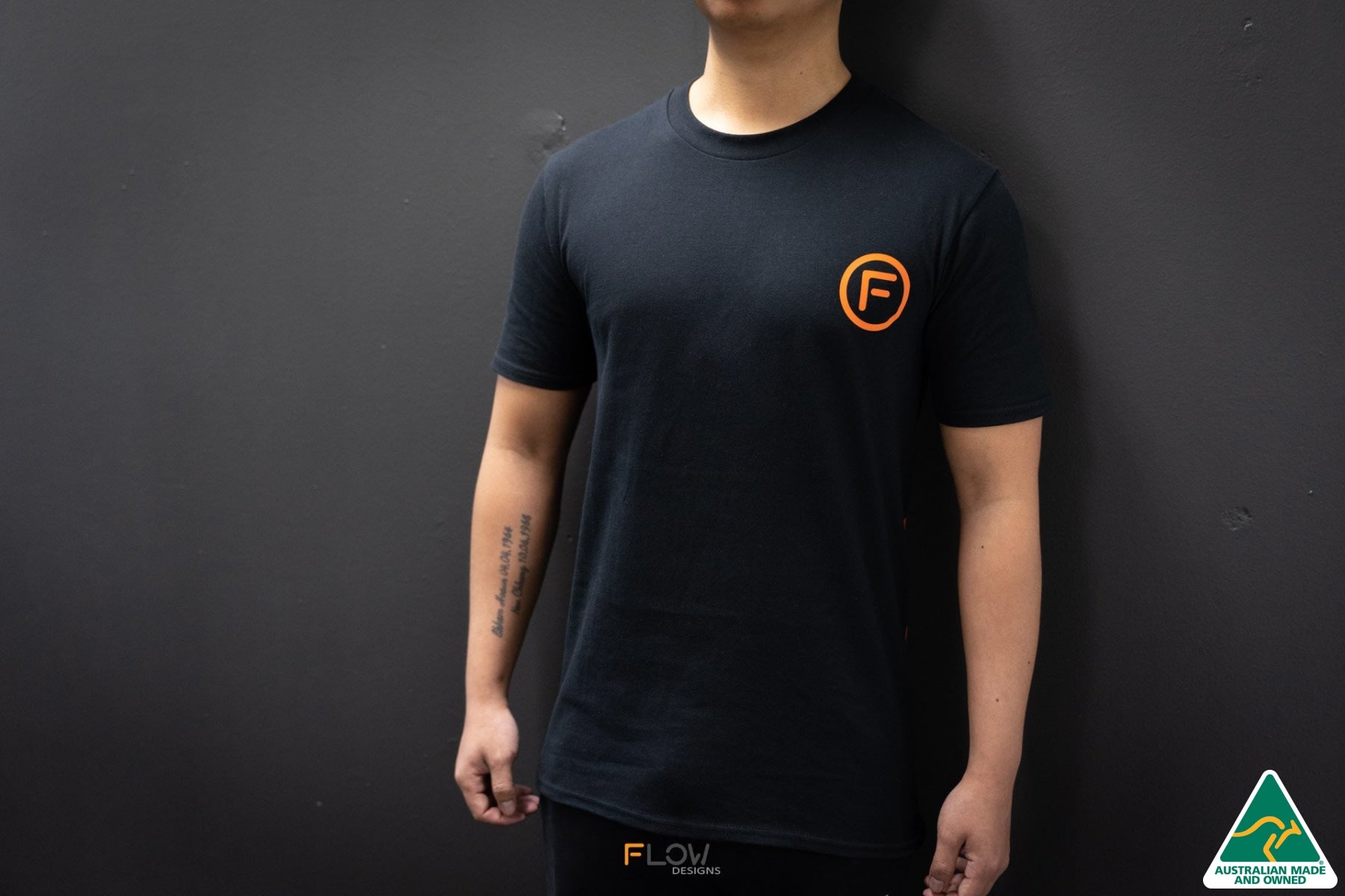 Flow Essentials Tee F Logo - 2021