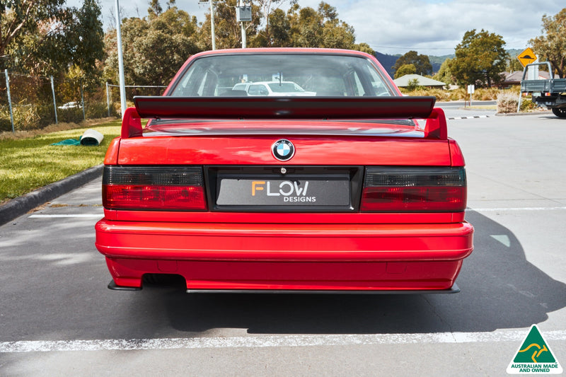 M.tech 2 Rear Spoiler Buy BMW E30 M-Tech 2 Rear Bumper Extension Online | Flow Designs Australia