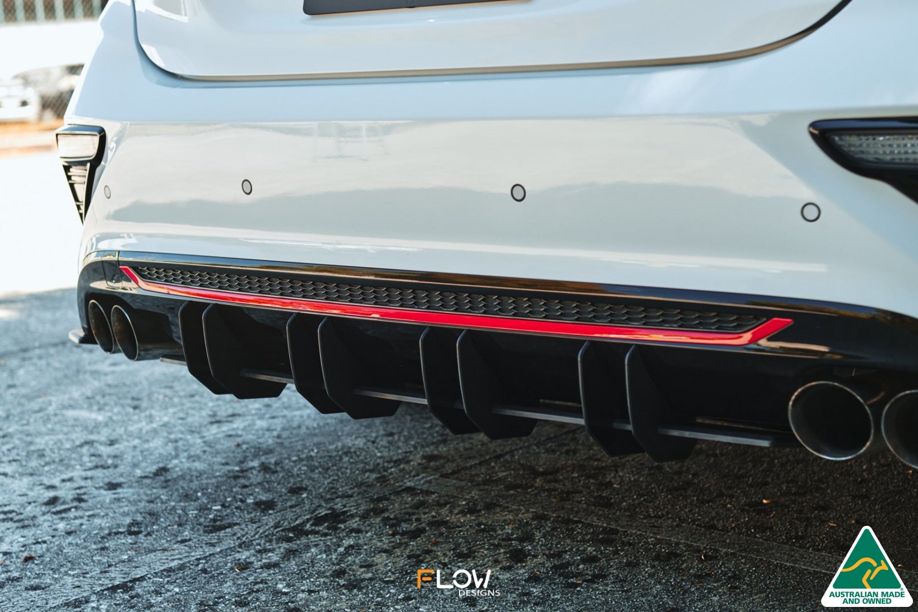 Cerato GT Sedan PFL Flow-Lock Rear Diffuser