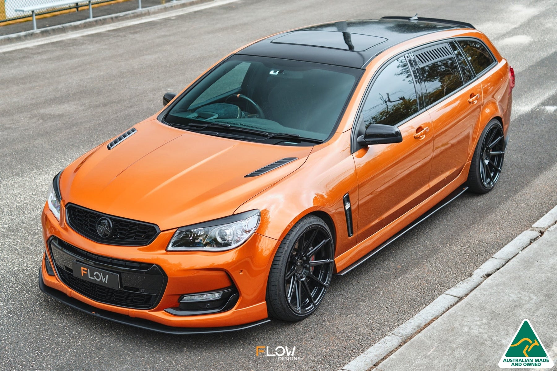 VF Commodore S2 Wagon Front Lip Splitter