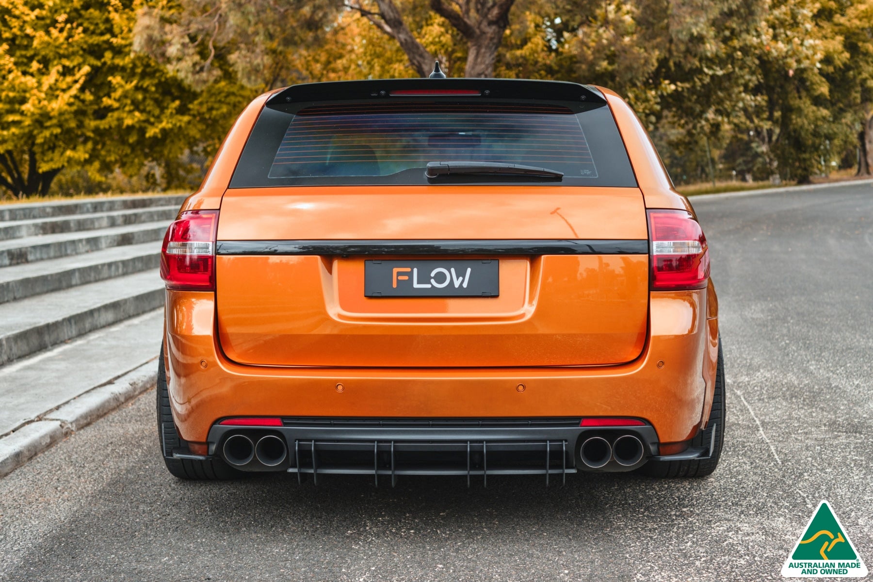 VF Commodore S2 Wagon Flow-Lock Rear Diffuser