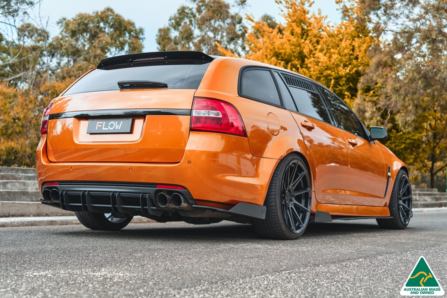 VF Commodore S2 Wagon Flow-Lock Rear Diffuser