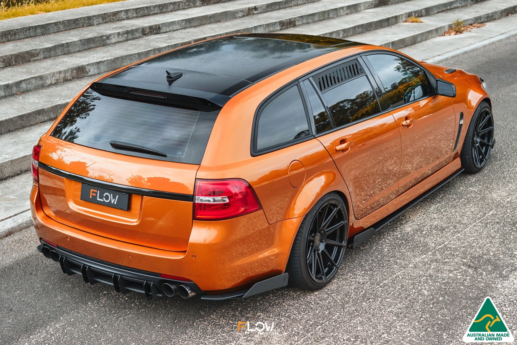 VF Commodore S2 Wagon Rear Spat Winglets (Pair)