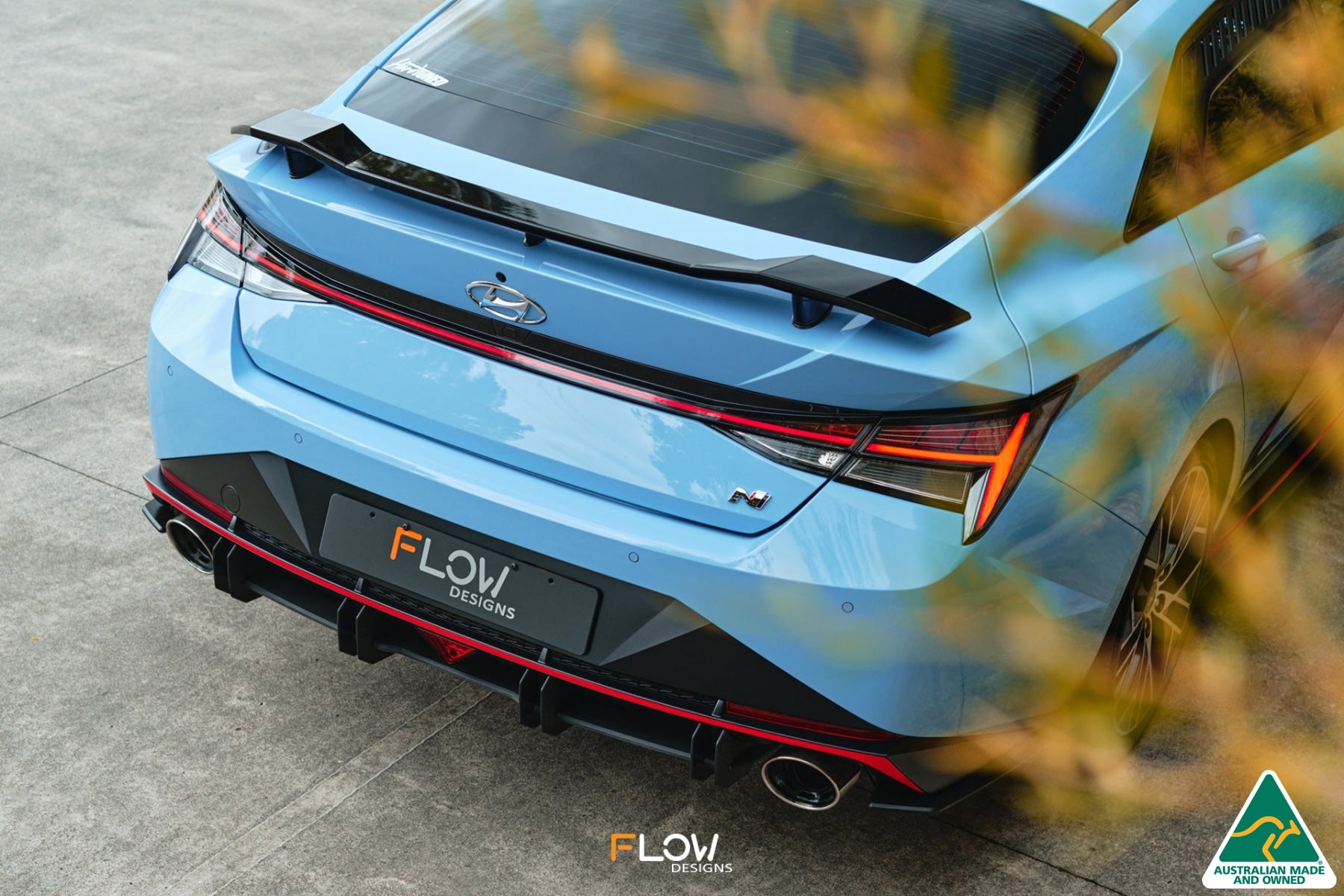 CN7 i30N Sedan 2021 Flow-Lock Rear Diffuser