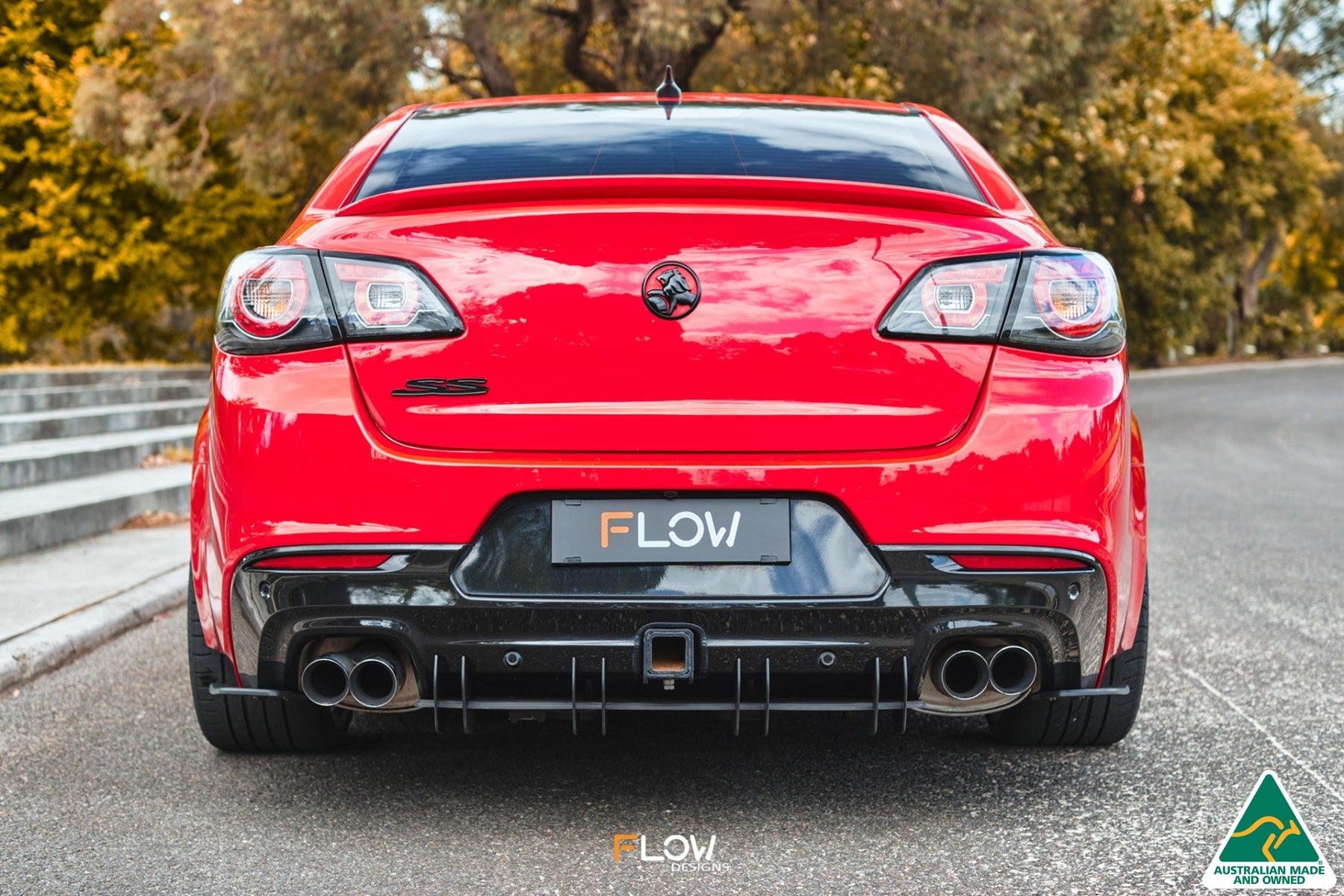 VF Commodore S1 Sedan Flow-Lock Rear Diffuser