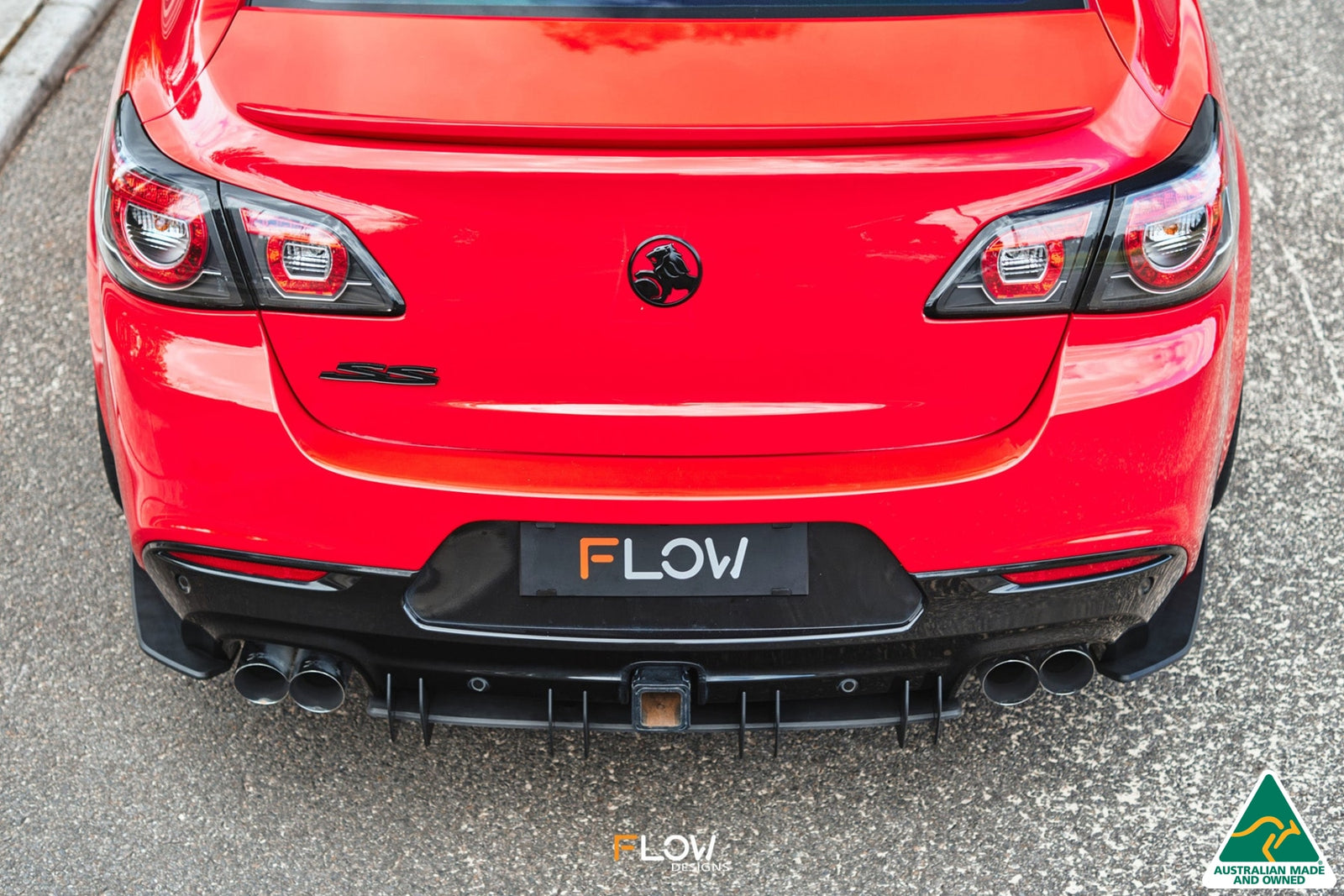 Buy Holden VF Commodore S1 Sedan Flow-Lock Rear Diffusers Online | Flow ...