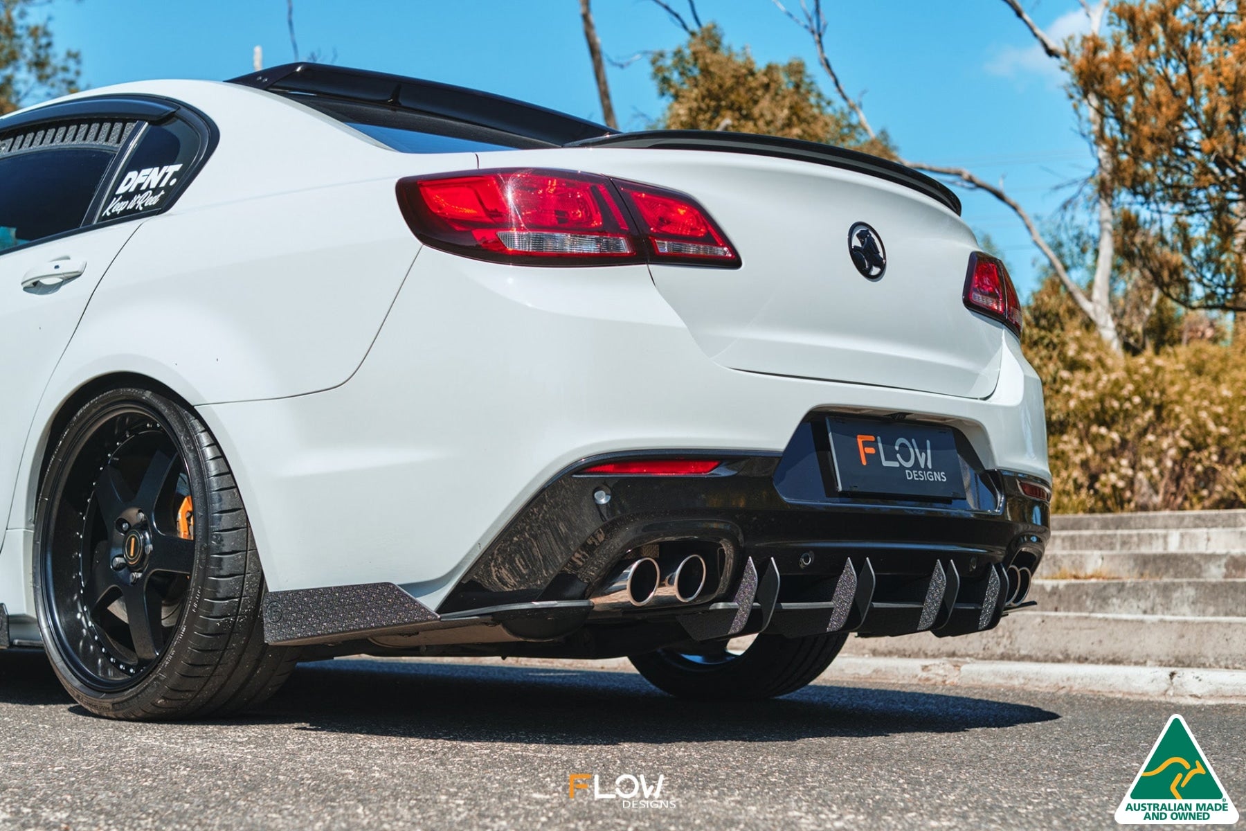 VF Commodore S2 Sedan Flow-Lock Rear Diffuser