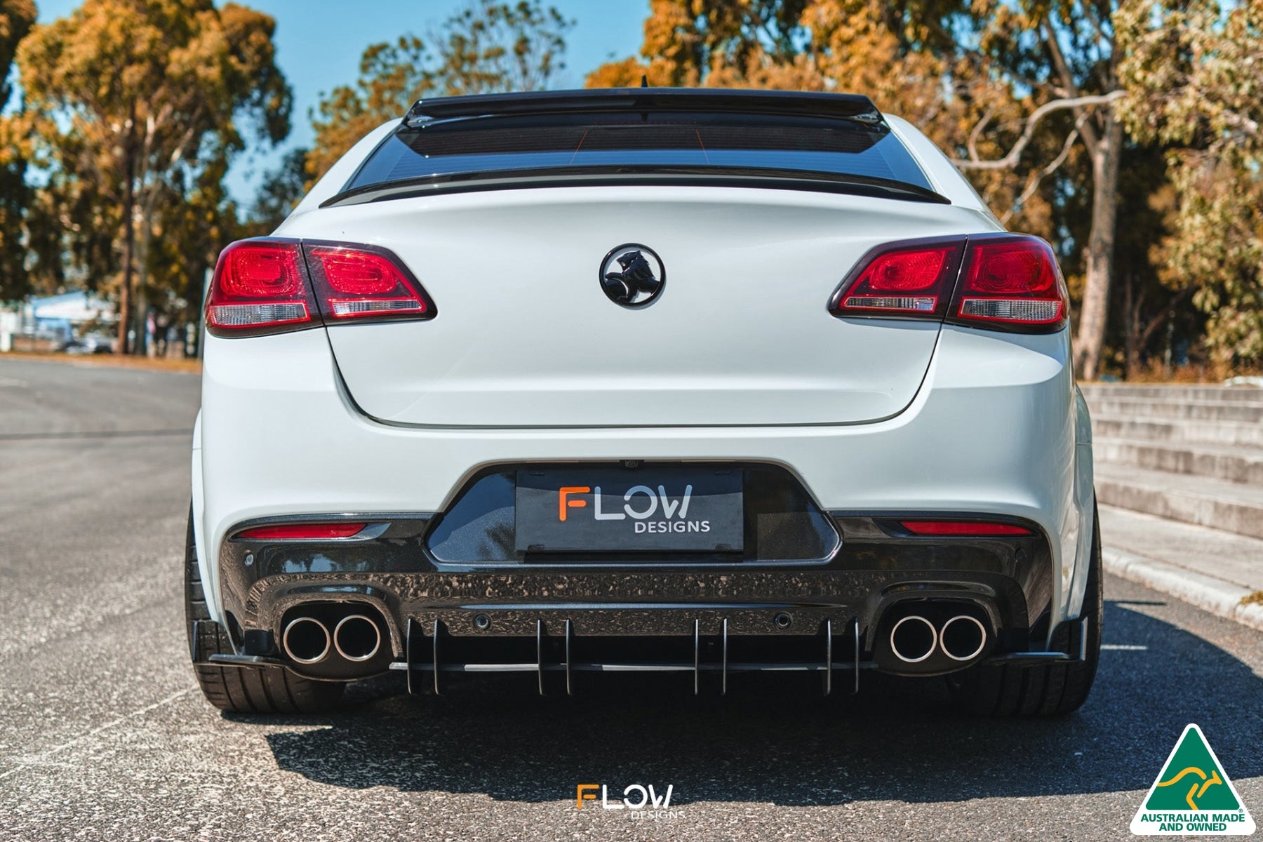 VF Commodore S2 Sedan Flow-Lock Rear Diffuser