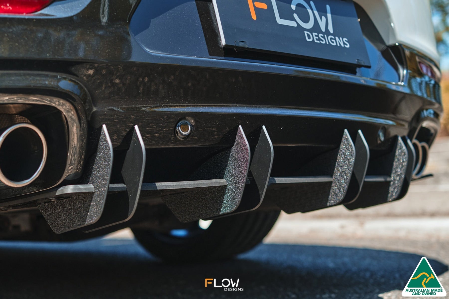 VF Commodore S2 Sedan Flow-Lock Rear Diffuser